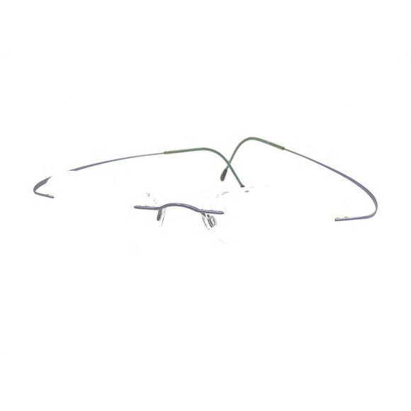 Silhouette 7395 40 6065 Titanium Purple Rimless Eyeglasses Frames 19 140 Austria - Picture 8 of 12